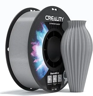 Creality PETG Filament 1.75mm, Excellent Flexibility and Durability, Dimensional Accuracy +/- 0.02mm, 1kg (2.2lb) for 3D Printers, PETG Grey