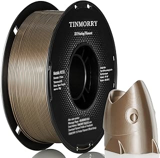 TINMORRY PETG Metallic Filament 1.75mm Champagne Gold 1kg