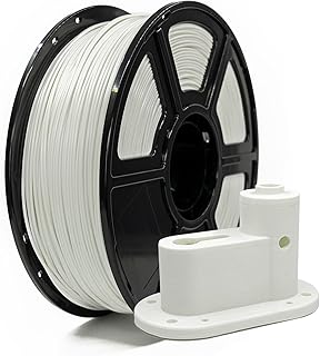 Flashforge Filament ASA 1.75mm 1kg Spool-Accuratezza dimensionale +/- 0.02mm, Alta resistenza ai raggi UV ed eccellente resistenza alla temperatura (Bianco, ASA)