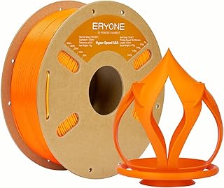 ERYONE High Speed Filament ASA 1.75mm +/- 0.02mm, 3D Printing Filament Fit Most FDM Printers, 1kg (2.2LBS) / Spool, Orange