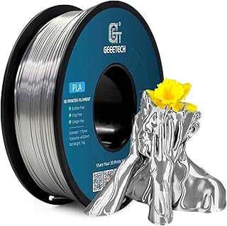 Geeetech Silk PLA 1.75mm Argento