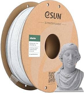 eSUN PLA Marble Filament 1.75mm, 3D Printer Filament PLA Marble Color, Dimensional Accuracy +/- 0.05mm, 1kg Spool (2.2lbs) 3D Printing Filament for 3D Printers