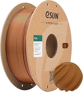 eSUN PLA+ Filament 1.8 mm, 3D PLA Plus Filament 1 kg Brown | Better toughness and accuracy +/- 0.02mm. Stronger than standard PLA Excellent adhesion for 3D printer.