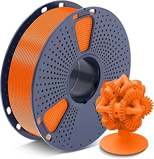 SUNLU Filamento ASA 1.75 mm, Filamento per Stampante 3D Resistente a Raggi UV/Pioggia/Calore, Ideale per la Stampa di Parti Meccaniche Funzionali All'aperto, Bobina da 1KG(Arancione)