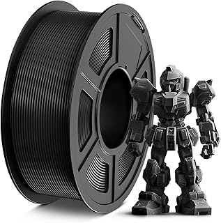 TECBEARS PETG Filament 1.75mm Noir, Filament d'imprimante 3D PETG Forte Ténacité, Bobine de 1kg, Précision Dimensionnelle +/- 0,02 mm, Convient à la plupart des imprimantes FDM