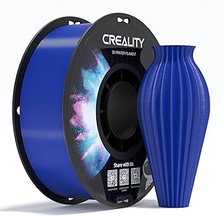 Creality Filamento PETG 1.75mm, Eccellente Flessibilità e Durata, Precisione Dimensionale +/- 0.03mm, 1kg (2,2 libbre) per Stampanti 3D, PETG Blu
