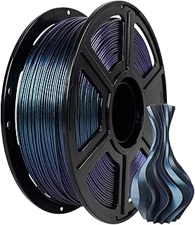 FLASHFORGE 3D Printer Filament PLA Multicolor, 1.75mm Quick Change Color 3D Printing Filament,Chameleon 3D Printing Filament Color Changing with Light (Burnt Titanium