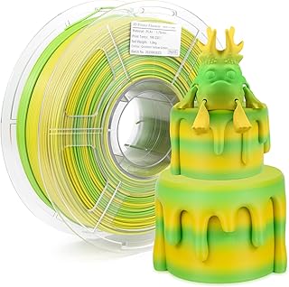 iSANMATE Macaron Opaco PLA+ Filamento, 1.75 mm Arcobaleno PLA+ Filamento, Filamento Cambio Colore Precisione Dimensionale +/- 0.03 mm, Bobina da 1 KG per la Stampante 3D