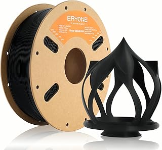 ERYONE High Speed ASA Filament 1.75mm +/- 0.03mm, 30-600mm/s Hyper Speed ASA Filament, 1kg (2.2LBS)/Spool, Black