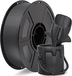 IEMAI PLA Filament CF 1 kg, Black PLA Carbon Fibre Filament for 3D Printing, 1.75 mm, Dimensional Accuracy +/- 0.02 mm