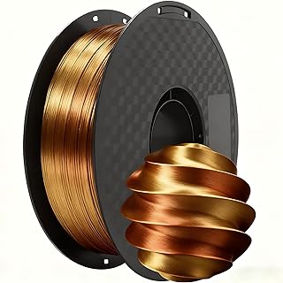 Filamento per stampante 3D in PLA di seta da 200 g, materiale per modellazione gradiente, 1,75 mm, filamento di stampa ad alta velocità, maggiore resistenza, per stelle sensoriali e agitate