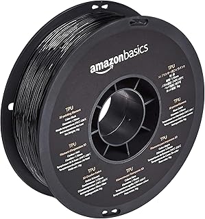Amazon Basics TPU 3D Printer Filament 1.75mm Black 1kg Spool