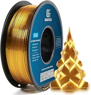 GEEETECH PLA Filament 1.8mm Silk Gold 3D Printer Spool 1kg
