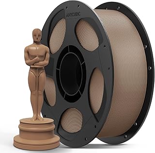 ANYCUBIC PLA+ Filamento, Filamento di Stampa 3D ad Alta Resistenza e Resistente Alla Temperatura da 1,75 mm, Filamento per Stampante 3D Identificazione Intelligente, 1KG Marrone