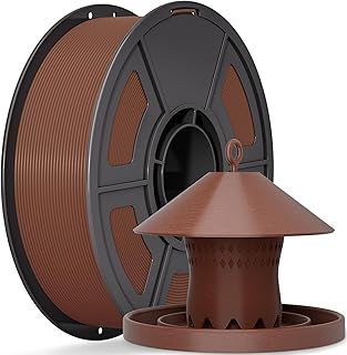 IEMAI ASA Filament 1.75mm, 3D Printer Filament ASA, Brown, Sun and Weather Resistant and High Temperature Resistant, ASA Filament 1kg, Measurement Accuracy +/-0.02mm