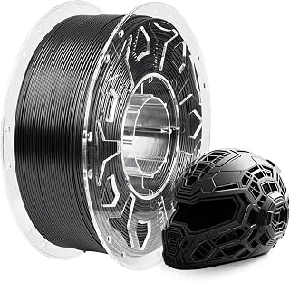Creality - Official ASA Filament 1.75mm, High UV Resistance, High Temperature Resistance for Fast Printing of Functional Exterior Parts, 1kg/Spool, Black