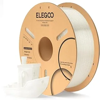 ELEGOO PLA Filament 1.75 mm Translucent 1 kg, 3D Printer Filament, Dimensional Accuracy +/- 0.03 mm, Filament for Most 3D Printers