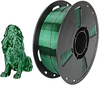 CC3D Silk Forest Green PLA Filament 1.75mm 1kg 3D Printing Filament Silky Shiny Metallic 3D Printer FDM Material Christmas Green Color
