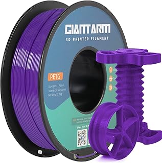 GIANTARM PETG Filament 1.75 PETG 3D Printer Filament 1kg - Improved Hardness - Dimensional Accuracy +/- 0.02mm Vacuum Packaging (Purple)