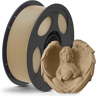 ANYCUBIC PLA Matte Filament 1.75 mm, Minimum Layer Lines, Fine Surface, Elegant and Vivid 3D Printing Materials, Milk Brown 1 kg