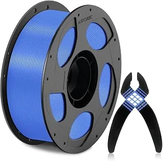 ANYCUBIC TPU Filamento 1,75 mm, TPU per filamento ACE, flessibile e liscio, compatibile con l'alta velocità, identificazione intelligente, 1 kg blu