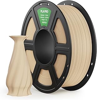 DEEPLEE PLA PRO Filamento 1,75 mm, Filamento Stampati in 3D Maggiore Tenacia, Precisione Dimensionale +/- 0,02 mm, Facile da Stampare, per la Maggior parte delle Stampanti 3D FDM 1KG Beige