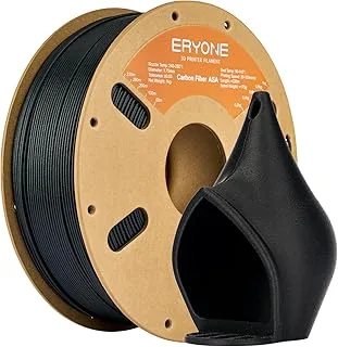 ERYONE Carbon Fiber Filament 1.75mm +/- 0.03mm, 3D Printing Filament, Compatible with Most FDM Printers, ASA CF Black, 1kg/spool
