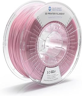 SainSmart TPU 1,75 mm 92A Flessibile TPU 3D Filamento, Precisione Dimensionale +/- 0,04 mm, 1 KG, Rosa pastello