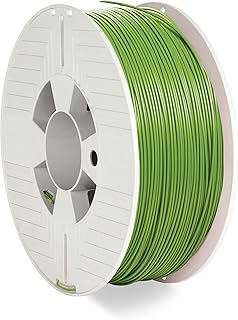 VERBATIM ABS Filament 3D Printing 1.75mm 1KG Acrylonitrile Butadiene Styrene Excellent Performance Extrusion Material for Printer and Pen 3D Printer Filament ABS Green