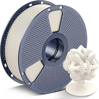 SUNLU ASA White Filament 3D Printer 1.8 mm, Filament ASA 1 kg Spool | UV resistant, rain and heat resistant, ideal for outdoor use, white 1000 g