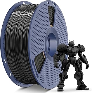 SUNLU ABS Filamento 1,75mm, ad alta Resistenza, Resistente alle alte Temperature, per Stampante 3D, Bobina da 1 kg, abs Nero
