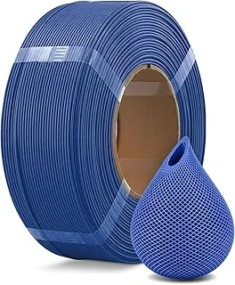 OVERTURE PLA Refill Filament 1.8mm, 1kg (2.2lbs) 3D Printing Filament No Twine Accuracy(Blue) | PLA Refill Senza Bobina • Stampa fino a 300 mm/s• Compatibile con Bambu Lab AMS • Estrusione Precisa per • Stampante 3D FDM