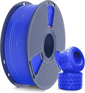 SUNLU TPU Filamento 1,75mm, Filamento TPU ad alta velocità 95A, 1KG flessibile per stampante 3D per una stampa veloce, precisione dimensionale +/- 0,03mm. (Blu)