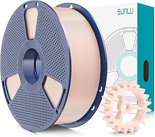 SUNLU PLA+2.0 Filamento per stampante 3D, Filamento PLA Plus di Aggiornamento, Filamento 3D ad alta resistenza, Precisione dimensionale +/- 0.02 mm, Bobina da 1kg, Pelle