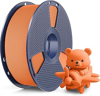 SUNLU High Speed Matte PLA Filament, Stampa 3D rapida con resistenza, Filamento PLA con finitura opaca liscia, Stampa iperveloce a 600mm/s, Bobina da 1 kg, matte pla Arancione Sole