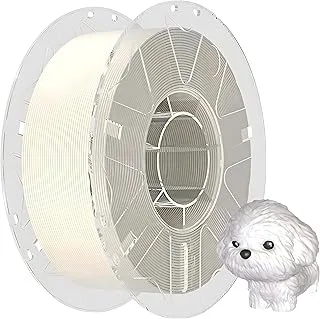 Creality RFID PLA Filament 1.75mm for K2 Plus, High Speed 30-600mm/s, 1kg (2.2lb)/Spool, Hyper RFID Filament Support CFS, Suitable for Most 3D Printers (White)