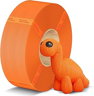 ANYCUBIC Filamento PLA Ricarica, Filamento per Stampante 3D da 1,75 mm Senza Bobina, Precisione Dimensionale +/- 0,02 mm, Adatto Alla Maggior Parte Delle Bobine Riutilizzabili, 1KG Arancione