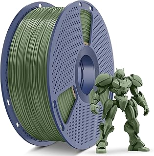 SUNLU ABS Filamento 1,75 mm, ad Alta Resistenza al Calore, Filamento per Stampante 3D, Elevata Resistenza Agli Urti, Filamento di stampa 3D Durevole per Stampanti 3D, Bobina da 1 kg, Verde Oliva