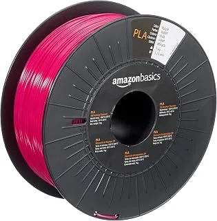Amazon Basics PLA 1.75mm Purple PLA 3D Printer Filament 1kg Spool