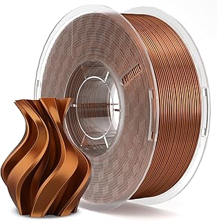 ELEGOO PLA Silk Filament 1.75 mm Copper 1 kg, Silk PLA Filament for 3D Printer Dimensional Accuracy +/- 0.03 mm 3D Printing Filament Suitable for Most FDM 3D Printers