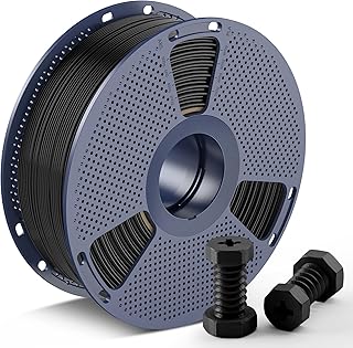 SUNLU ABS Filamento Haute Vitesse 1,75mm, Filamento di stampa 3D Rapide ABS Filament da 350 mm/s, Résistance à la Chaleur, Excellente Ténacité, Impression Rapide, Bobine de 1KG.(Noir)
