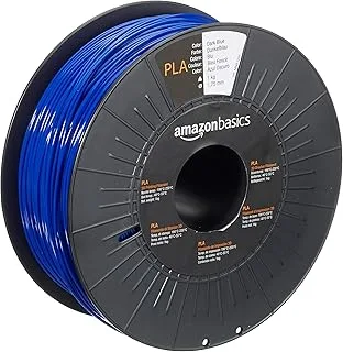 Amazon Basics 3D Printer Filament PLA 1.75mm Dark Blue 1kg per spool