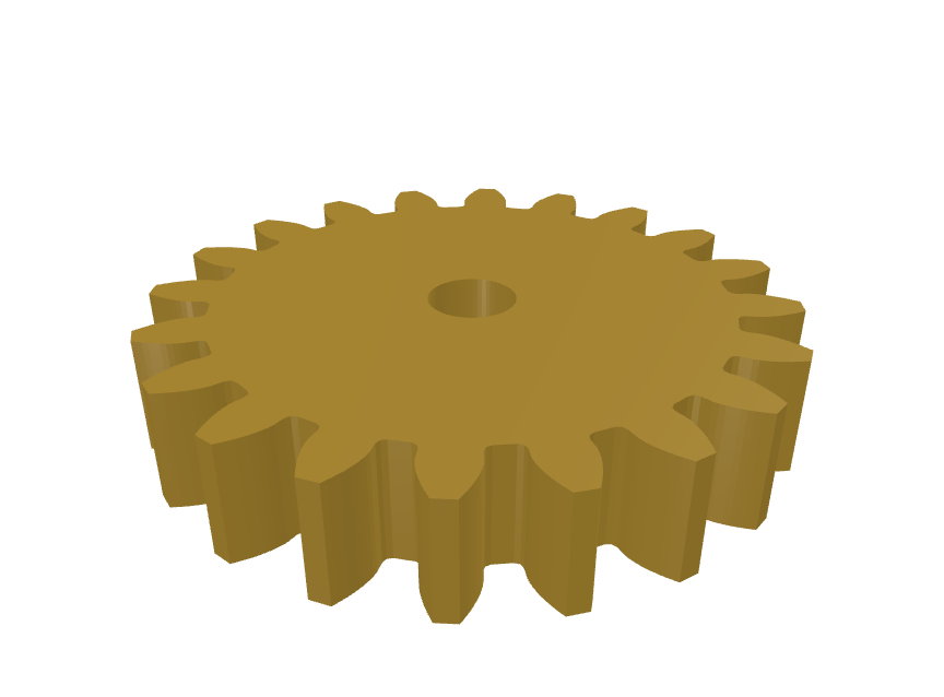 Anteprima 3D: Ingranaggi