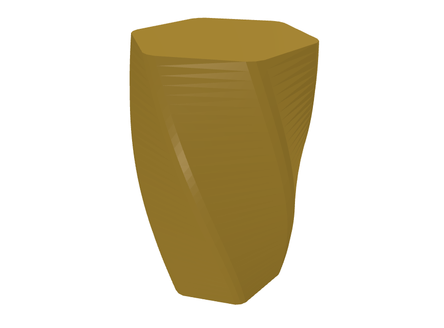 Anteprima 3D: Vaso parametrico